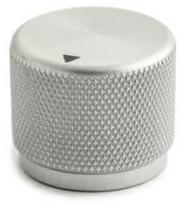 Kilo International-OEJA-50-3-7 Control Knobs Control Knob, Knurl/Round Clear Arrow