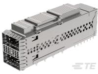 TE Connectivity-2343246-2 背板连接器 QSFP-DD 2X1, Cage Assembly