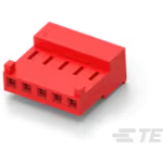 Conn HDR, 05P MTA156 CONN ASSY 22AWG RED