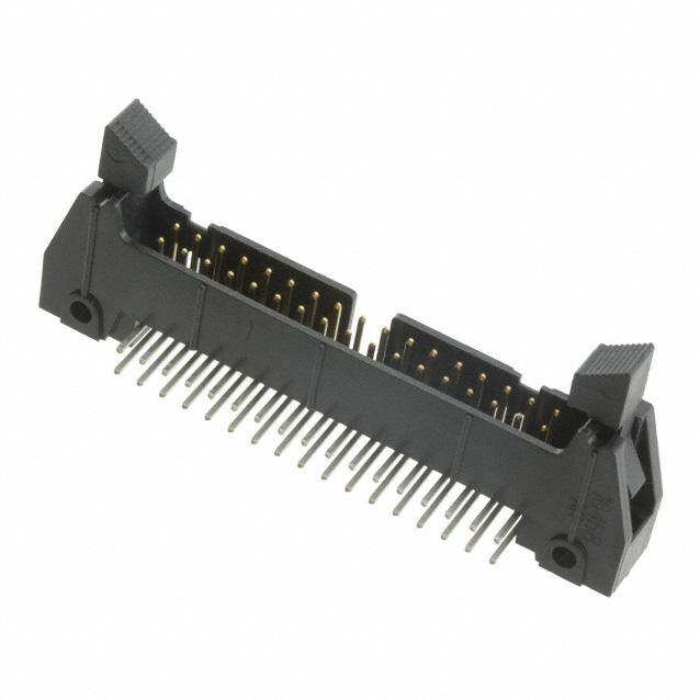 3M-D3431-5202AR Embases de raccordement et réceptacles PCB Conn Ejector Header HDR 34 POS 2.54mm Solder RA Side Entry Thru-Hole Box