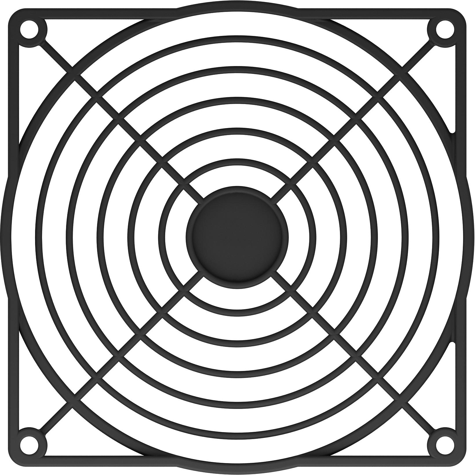 GardTec-SC120-P70 Thermal Management Accessories Thrml Mgmt Access Fan Guard 120mm Plastic