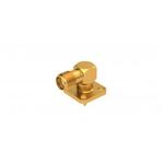 Radiall-R125654000 RF-Steckverbinder Conn SMA 0Hz to 18GHz 50Ohm Solder Pot ST Panel Mount RCP Gold Over Nickel