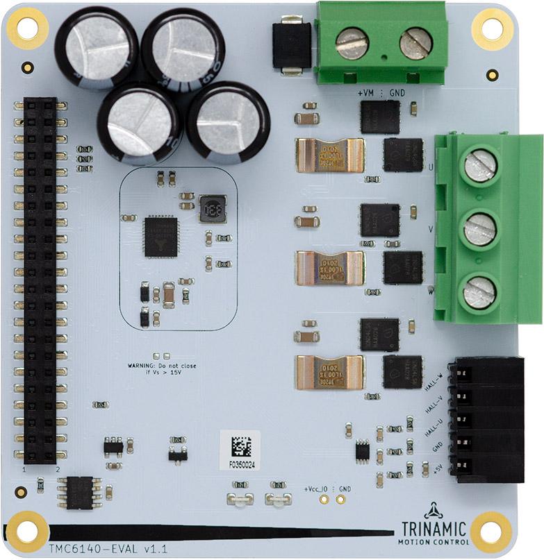 Analog Devices-TMC6140-EVAL Placas y kits de desarrollo de administración de potencia TMC6140 Motion Motor Control Evaluation Board
