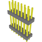 Conn Board Stacker HDR 14 POS 2.54mm Solder ST Top Entry Thru-Hole Bulk