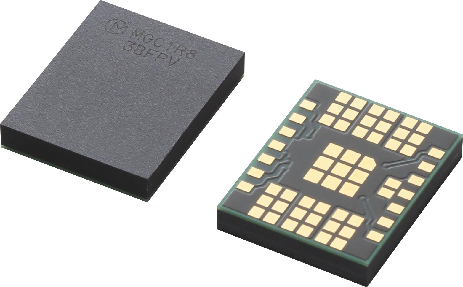 Murata Power Solutions-MYMGC3R32EFPF2RVD 直流-直流转换器和开关式调节器模块 Module DC-DC 5VIN 4-OUT 1.2V/1.8V/3.3V/2.5V 2.5A/1A/2A/1.5A 15.15W 61-Pin LGA Module T/R