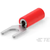 TE Connectivity-130517 Steckverbinderanschlüsse Spade Tongue Terminal 16-22AWG Copper Red 20.8mm Tin Loose