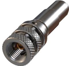 Cinch Connectivity Solutions-PL3455ACS-201 RF-Steckverbinder Conn Twinax 0Hz to 0.002GHz Crimp ST Cable Mount PL Gold