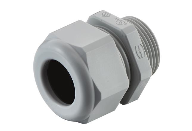 HARTING Technology Group-19000005180 Cable Accessories Cable Accessories Cable Gland Polyamide Light Gray