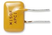 Littelfuse-RF0637-000 PTC, rückstellbare Sicherung PTC Resettable Fuse 0.15A(hold) 0.3A(trip) 250VDC 3A 1.4W 8s 6Ohm Radial 13.5 X 6 X 12.6mm T/R