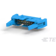 TE Connectivity-2-5499141-3 Connector Headers and PCB Receptacles Conn Ejector Header HDR 16 POS 2.54mm Solder RA Thru-Hole Tray