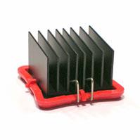 Advanced Thermal Solutions-ATS-53270R-C1-R0 Dissipatore Heat Sink Passive BGA Straight Clip Aluminum 5.3°C/W Black Anodized