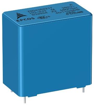 TDK-B32926A4825M Condensateur à film Cap Film Suppression X2 8.2uF 650VDC/350VAC PP 20%( 42 X 30 X 45mm) Radial Plastic Rectangular Can 37.5mm 110°C Bulk
