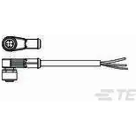 TE Connectivity-1-2273104-1 Andere Kabelbaugruppen Sensor Cable1.5m 22AWG M12 Circular 3 POS SKT Box