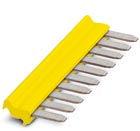 PHOENIX CONTACT-3006771 Accessoires de raccordement Conn Accessories Plug-in bridge, pitch: 5.2 mm, number of positions: 10, color: green-yellow