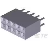 TE Connectivity-535542-5 Steckverbinderleisten und Leiterplattenbuchsen Conn Socket Strip SKT 10 POS 2.54mm Solder ST Thru-Hole Box