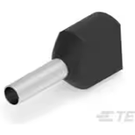 Ferrules Terminal 16AWG Copper Black M 16mm Galvanic Tin Bag