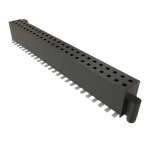 Conn Shrouded Header (4 Sides) HDR 50 POS 1.27mm Solder ST Top Entry SMD TIGER EYE™ Tube