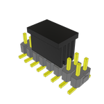 Conn Unshrouded Header HDR 16 POS 2.54mm Solder ST Top Entry SMD T/R