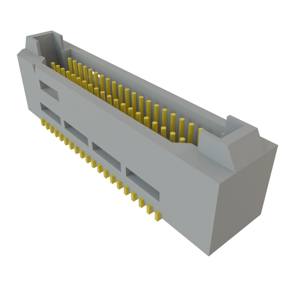 Samtec-TEM-120-02-03.0-G-D-L1 Piastre connettori e prese PCB Conn Shrouded Header (4 Sides) HDR 40 POS 0.8mm Solder ST Top Entry SMD Tray