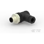 Standard Circular Connectors M12,MALE,RA,B CODE,4P,PG7,GOLD