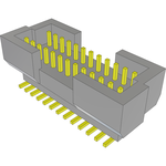 Conn Shrouded Header HDR 25 POS 1mm Solder ST SMD Tube