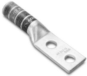 BURNDY-YA6C2TC14 Terminales del conductor Lug Terminal 6AWG Copper Blue 67mm Tin