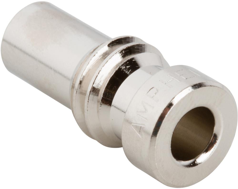 Amphenol RF-083-185-RFX Connector Accessories Connector Accessories Adapter Straight Brass Nickel