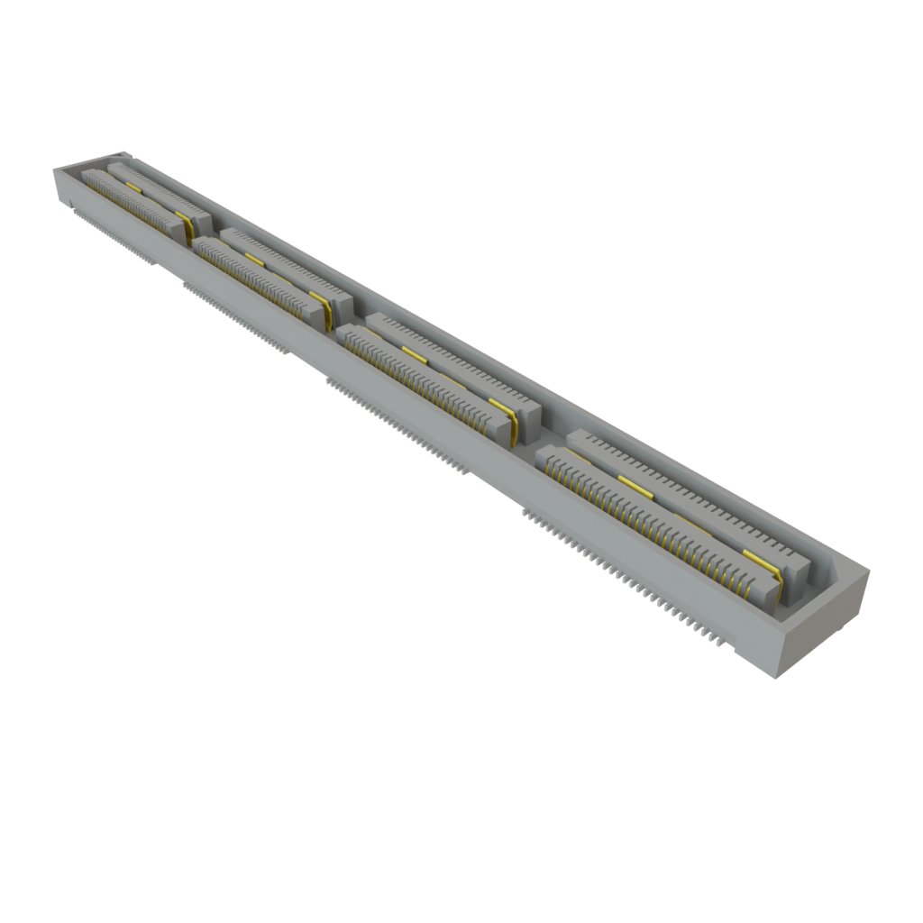 Samtec-QSH-120-01-F-D-A Steckverbinderleisten und Leiterplattenbuchsen Conn Micro High Speed Socket Strip SKT 240 POS 0.5mm Solder ST Top Entry SMD Q Strip® Tray