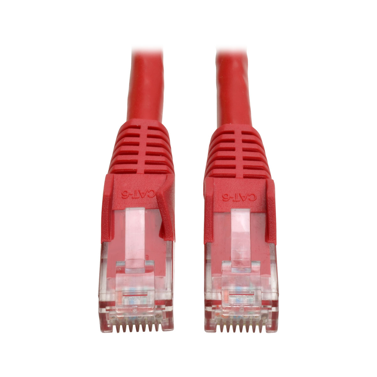 Eaton (formerly TrippLite)-N201-007-RD null Cable Assembly Ethernet Cat 6 2.13m RJ-45 to RJ-45 8 to 8 POS M-M Crimp-Crimp