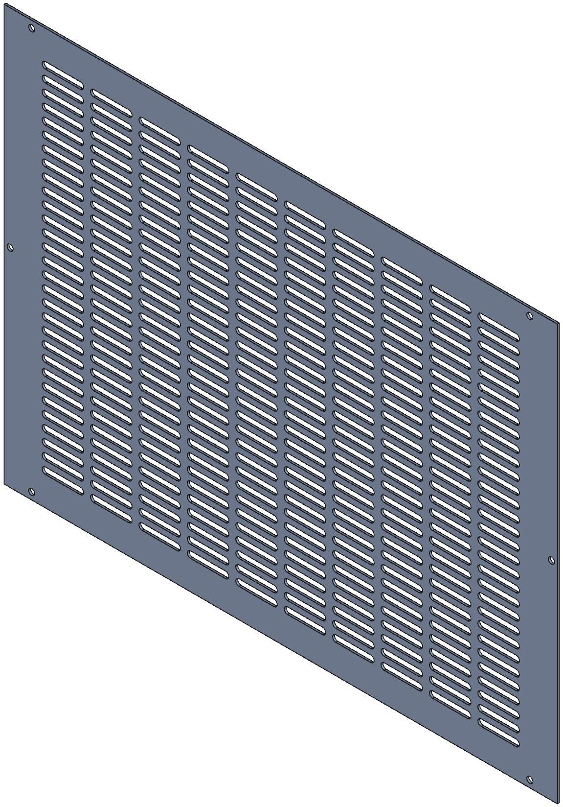Hammond Manufacturing-C2T1923VBK1 null C4 Vented Top Panels