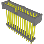 Conn Elevated Shrouded Header HDR 26 POS 2mm Solder ST Thru-Hole Bulk