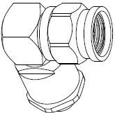 Amphenol RF-901-B5604-2478 RF-Steckverbinder Conn SMA 0Hz to 12.4GHz 50Ohm Clamp RA Cable Mount PL Gold Individual