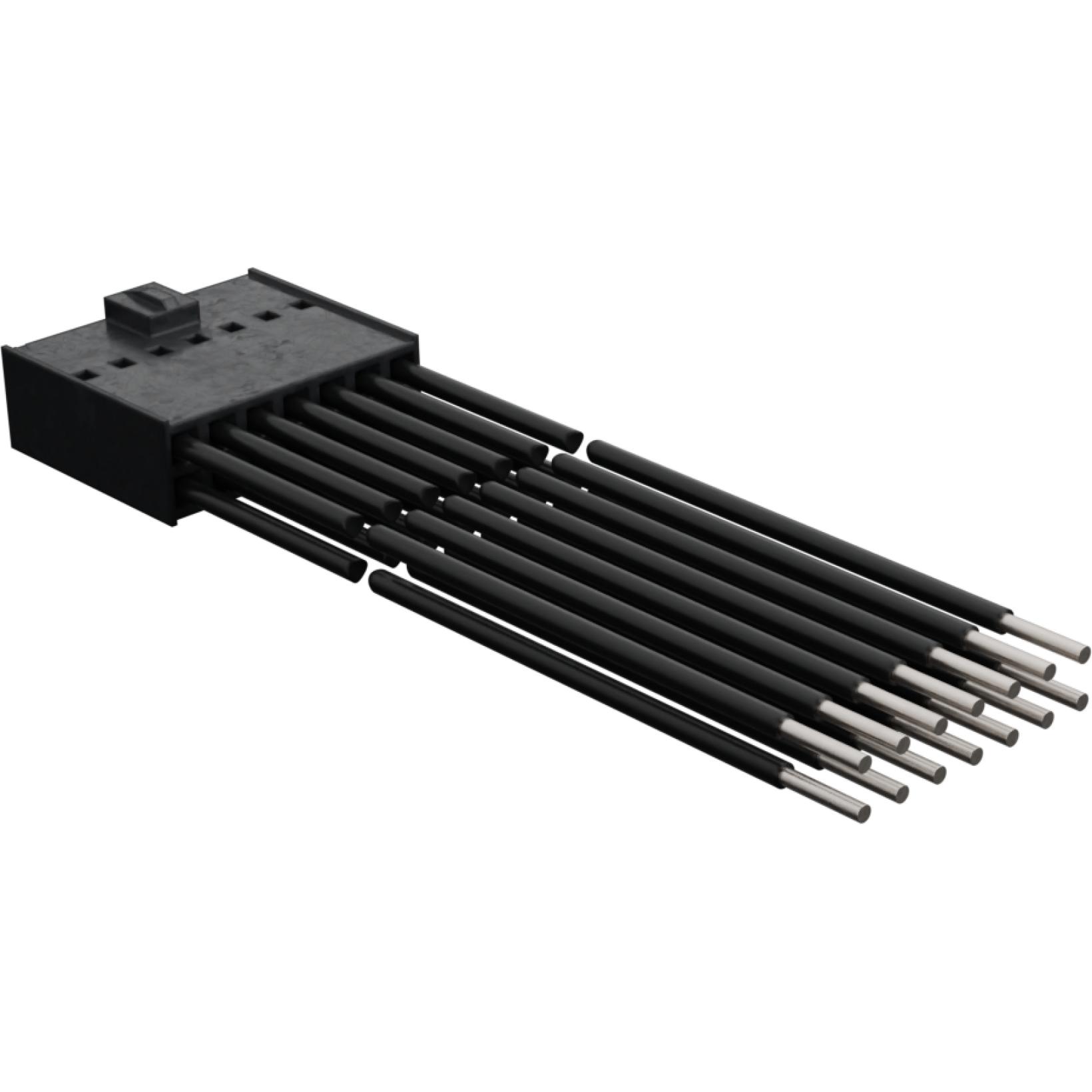 Molex-2196591144 Andere Kabelbaugruppen Cable Assembly UL 11028 0.225m 20AWG Wire to Board 14 POS F Crimp Bag