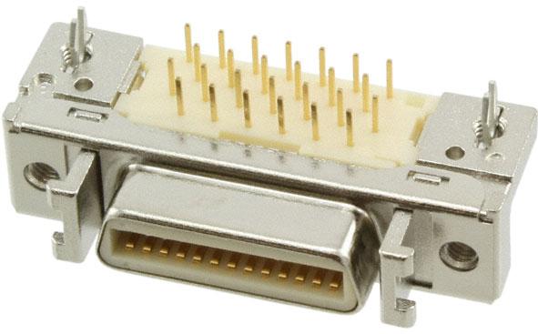 3M-N10226-52B3PC SCSI 连接器 Conn Mini D Ribbon RCP 26 POS 1.27mm Solder RA Thru-Hole 26 Terminal 1 Port Box