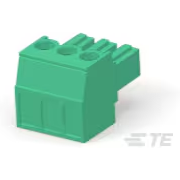 TE Connectivity-284507-3 Steckverbinder, Klemmenblöcke Conn Eurostyle Block PL 3 POS 3.81mm Solder RA Cable Mount 11A/Contact