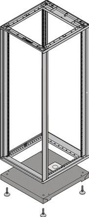 Schroff GmbH-27230071 null Castors and Plinths for Cabinets and Racks