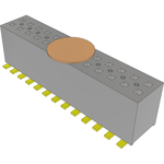 Conn Socket Strip SKT 26 POS 1.27mm Solder ST Top Entry SMD Tube