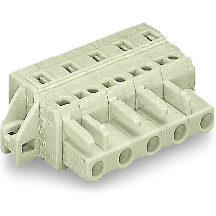 WAGO-721-210/031-000 Blocchi terminali connettore Conn PC Terminal Block F 10 POS 7.5mm Spring Clamp Cable Mount 15A Box