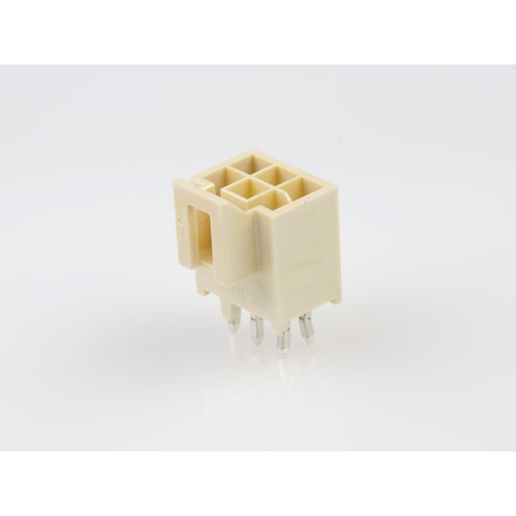 Molex-1053104806 Steckverbinderleisten und Leiterplattenbuchsen Conn Wire to Board HDR 6Power POS 2.5mm Solder ST Top Entry Thru-Hole T/R