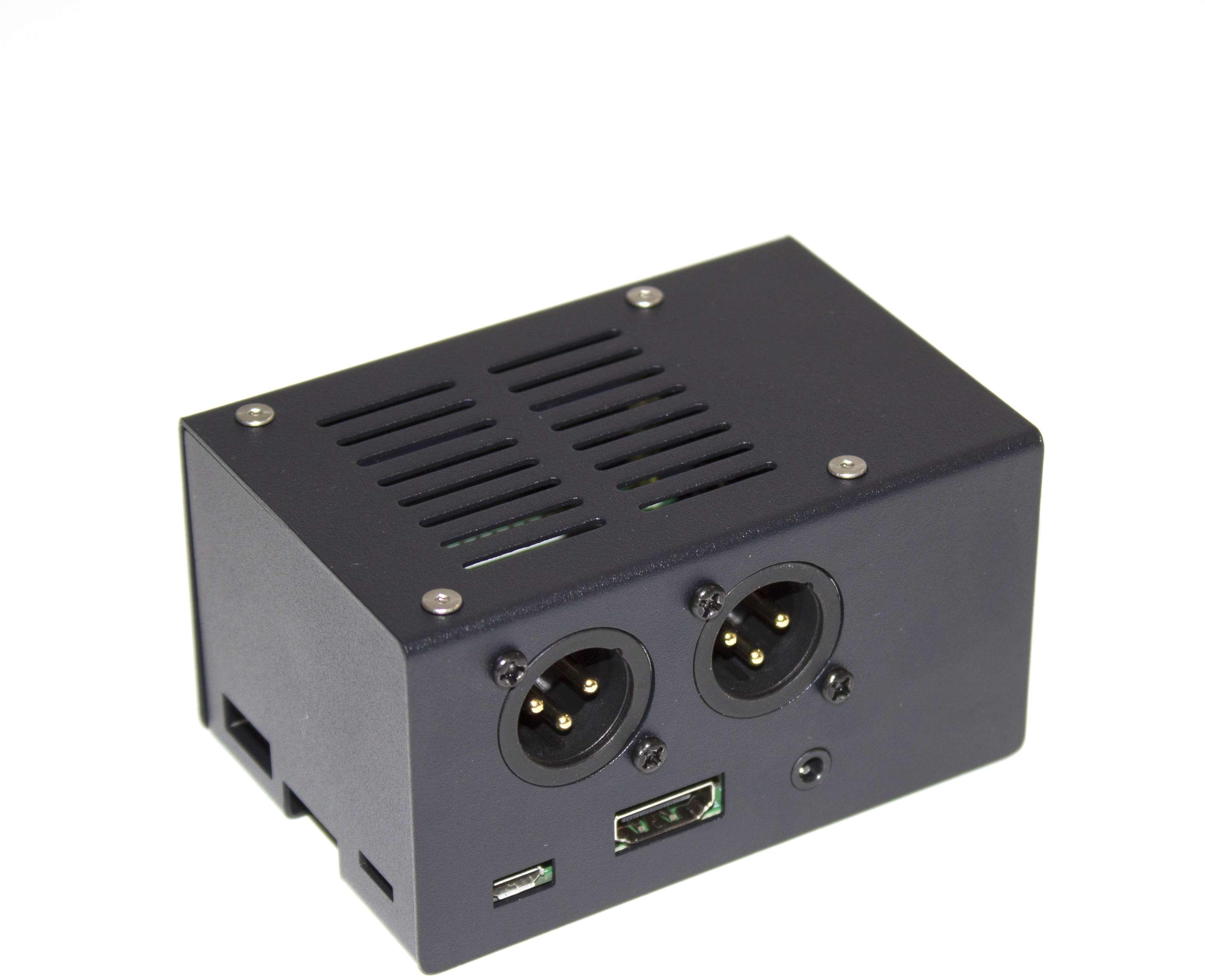 HiFiBerry LLC-4260439550507 Cajas, compartimentos y anaqueles Black Steel Case