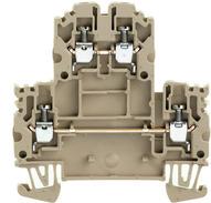 Weidmuller-1041600000 Steckverbinder, Klemmenblöcke Conn Feed-Through Terminal Block 4 POS Screw ST T DIN Rail 20A