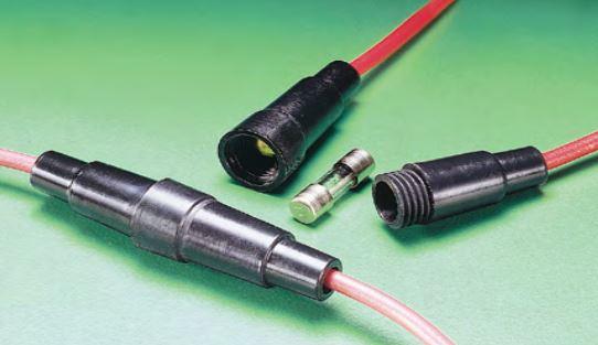 Littelfuse-01500274ZXU Fuse Accessories 01500274ZXU Littelfuse Fuse Holder Accessories 10A 350VAC In Line Wire Bulk - Arrow.com