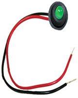 Lumex-SSI-LXH9GD28V-150 Panel Mount Indicators LED Panel Mount Indicator Uni-Color Green 565nm 20mcd