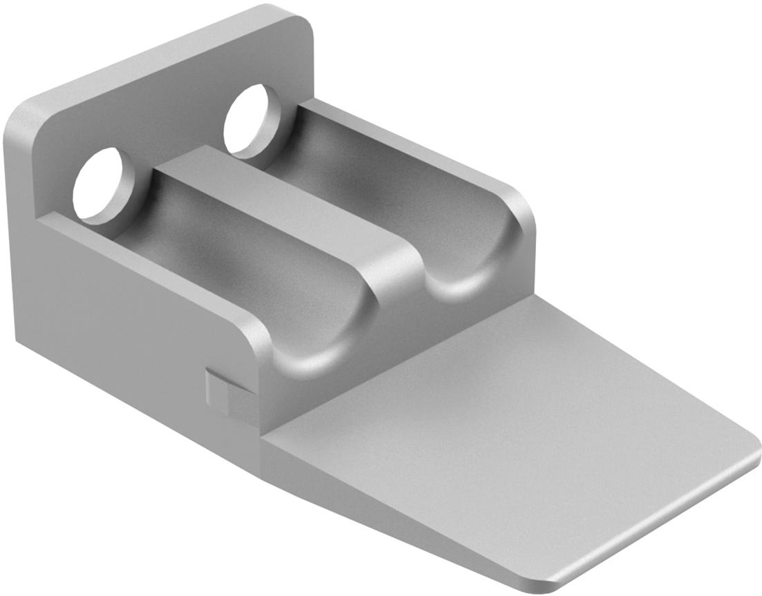 Amphenol-AWP-2SA Steckverbinderzubehör Connector Accessories Wedge Lock Straight Thermoplastic Gray