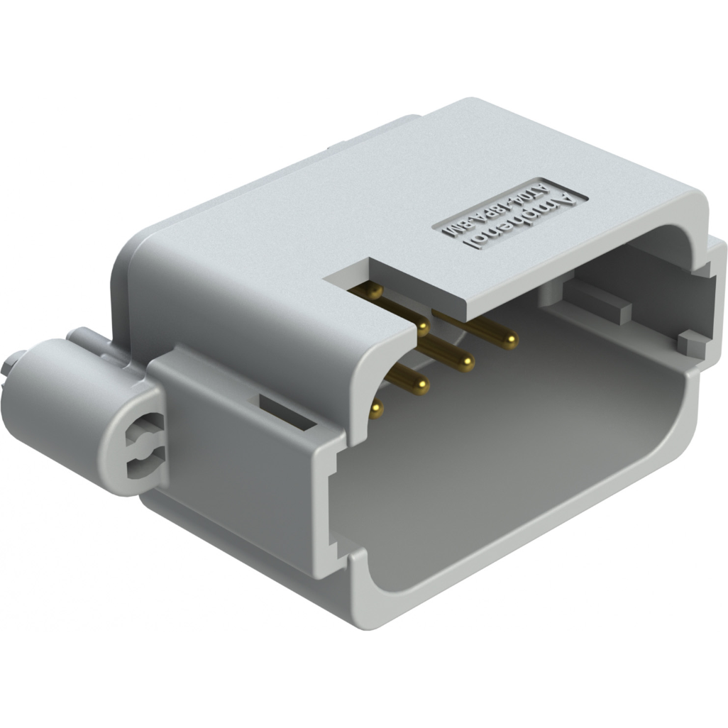 Amphenol-AT04-18PA-BM01 Conector rectangular Conn Rectangular PIN 18 POS 4.68mm Solder ST Thru-Hole