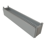 Samtec-ATS-30-Q Steckverbinderzubehör Connector Accessories Plastic Shroud Straight Liquid Crystal Polymer Black Bulk
