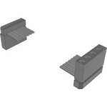 Cable Assembly 0.254m 28AWG 2.54mm 4 to 4 POS IDC Connector to IDC Connector F-F Bulk