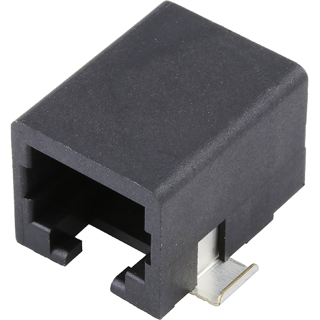 Molex-437436001 Raccordement téléphone et télécom Conn RJ-11 RCP 6 POS 1.27mm Solder RA SMD 6 Terminal 1 Port Cat 3 T/R