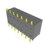 Conn Socket Strip SKT 14 POS 2.54mm Solder RA Side Entry SMD T/R