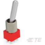 TE Connectivity-A201TZQ04 Kippschalter Switch Toggle ON None ON DPDT Large Lever Wire Lug 5A 250VAC 28VDC Panel Mount with Threads Medical Bulk